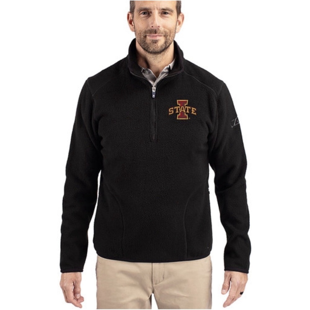 Iowa State Cutter & Buck Cascade Epic Comfort Sherpa Fleece Men's 4XT Jacket NEW